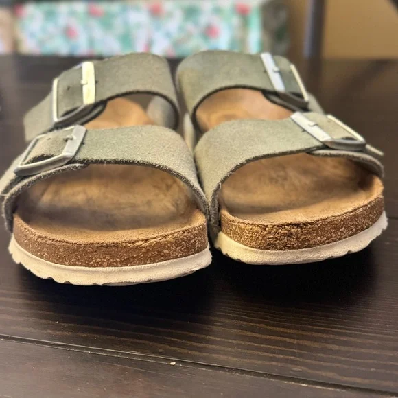 Suede Double Strap Birkenstock Sandals size 41 - Picture 6 of 6